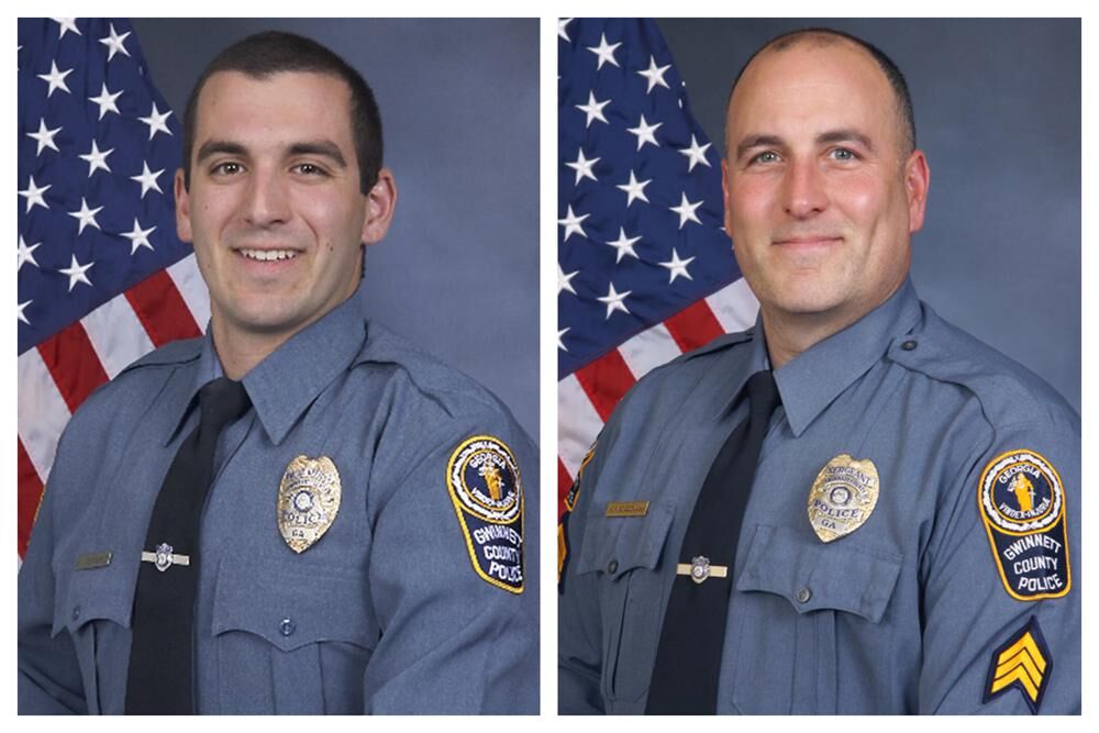 Master Police Officer Robert McDonald and Sgt. Michael Bongiovanni